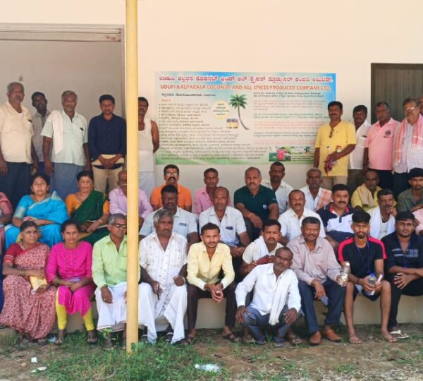 Japti, Kundapur FPO Visit to train & Expose farmers on Neera processing and Jaggry making